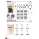 BOUCLES PLASTIQUE 6MM X10