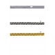 GALON TRESSE METALLIQUE 3