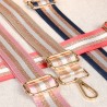 BANDOULIERE SANGLE BICOLORE 36x140cm