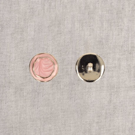 BOUTON METAL ÉMAILLÉ