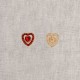 BOUTON COEUR STRASS 16X17