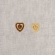 BOUTON COEUR STRASS 16X17