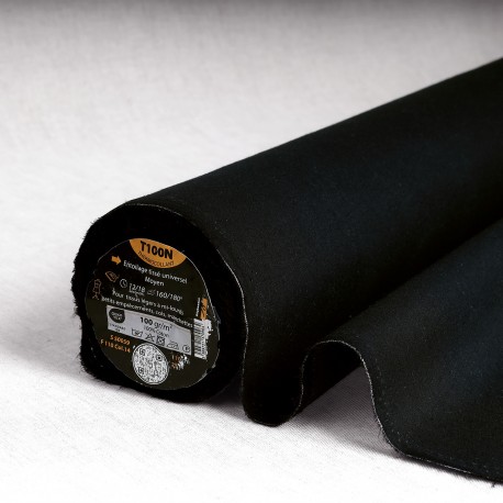 TOILE TISSEE THERMOCOLLANTE COTON 100 G/M2