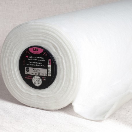 MOLLETON VOLUMINEUX ET LEGER A COUDRE 80 G/M2