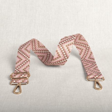 BANDOULIERE ZIG ZAG 40X135CM