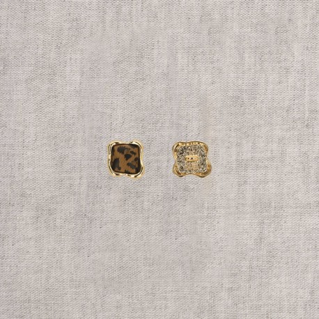 BOUTON LEOPARD