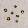 BOUTON NOIR ANCRE