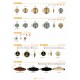 BOUTON NOIR ANCRE