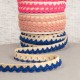 TRESSE PLATE ZIG ZAG