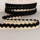 TRESSE PLATE ZIG ZAG