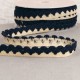 TRESSE PLATE ZIG ZAG