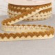 TRESSE PLATE ZIG ZAG