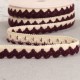 TRESSE PLATE ZIG ZAG