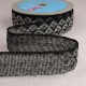 GALON 3 RANGS METALLIQUES