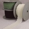 BRODERIE FLEURS FESTONNEE