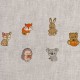 S ECUSSON PETITS ANIMAUX MIGNONS