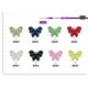 S ECUSSON PAPILLON DENTELLE