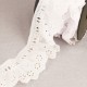 BRODERIE FRONCEE SUR PASSE RUBAN