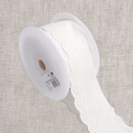 BRODERIE FESTONS 2 RANGS