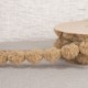 BANDE DE POMPONS FOURRURE SYNTHETIQUE