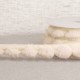 BANDE DE POMPONS FOURRURE SYNTHETIQUE