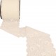 DENTELLE ELASTIQUE FLEURS ET FEUILLES