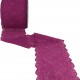 DENTELLE ELASTIQUE FLEURS ET FEUILLES