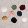POMPON FOURRURE ARTIFICIELLE 10CM