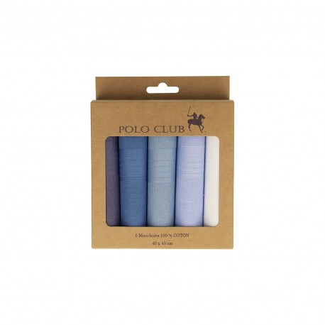MOUCHOIRS 100% COTON *5p