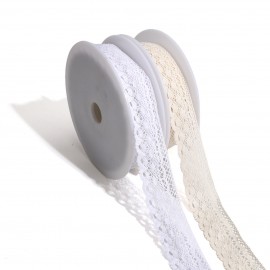 DENTELLE CERCLES 2 RANGS