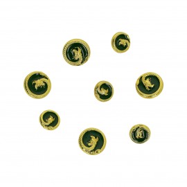 BOUTONS METAL BORD TRESSÉ