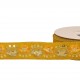 GALON BRODÉ FLEURS PAILLETTES