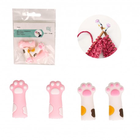 PROTEGE AIGUILLE PATTE DE CHAT*4