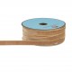 RUBAN VELOURS LISIERES OR