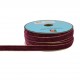 RUBAN VELOURS LISIERES OR