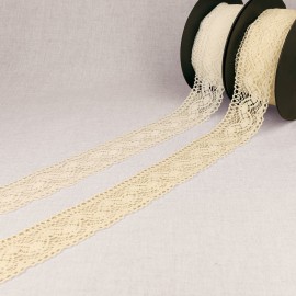 DENTELLE COTON ENTRE DEUX VAGUES