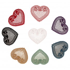 S ECUSSON COEUR DENTELLE