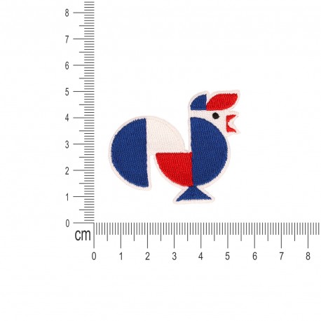 S ECUSSON COQ TRICOLORE