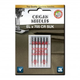 ORGAN NEEDLES ELX705 POUR SURJETEUSE
