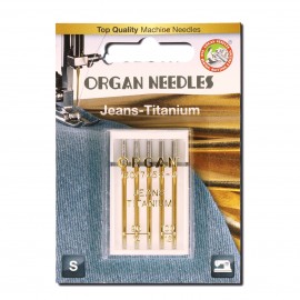 ORGAN NEEDLES JEANS TITANIUM
