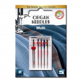 ORGAN NEEDLES MULTI BOITE DE 5