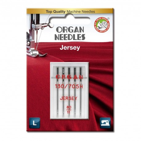 ORGAN NEEDLES JERSEY BOITE DE 5