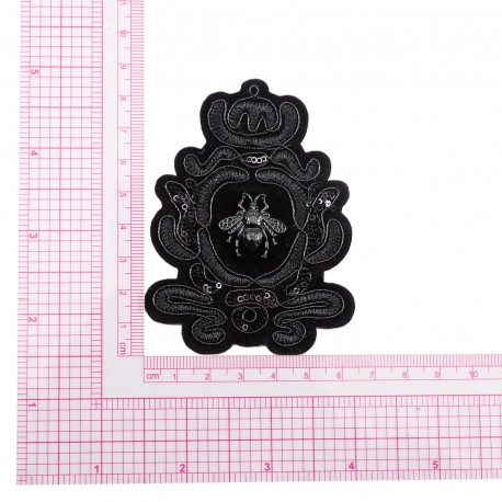 BLASON ABEILLE A COUDRE